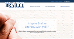 Desktop Screenshot of mi-braille.org